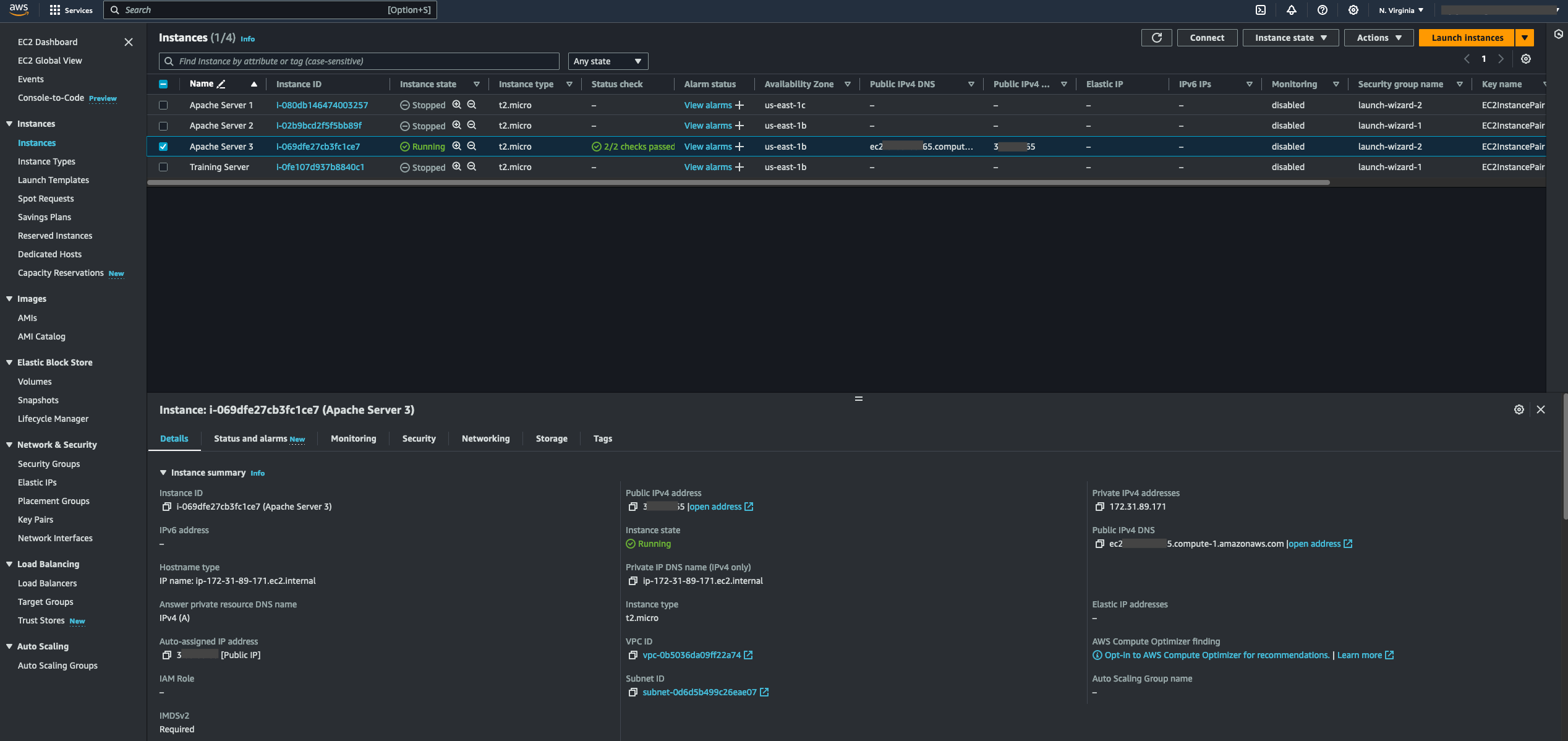 Creating an EC2 Instance