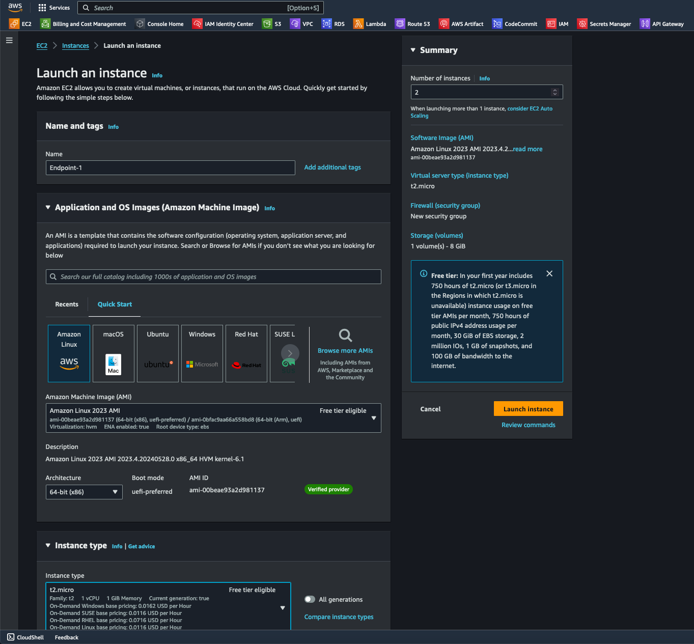 Creating an Application Load Balancer