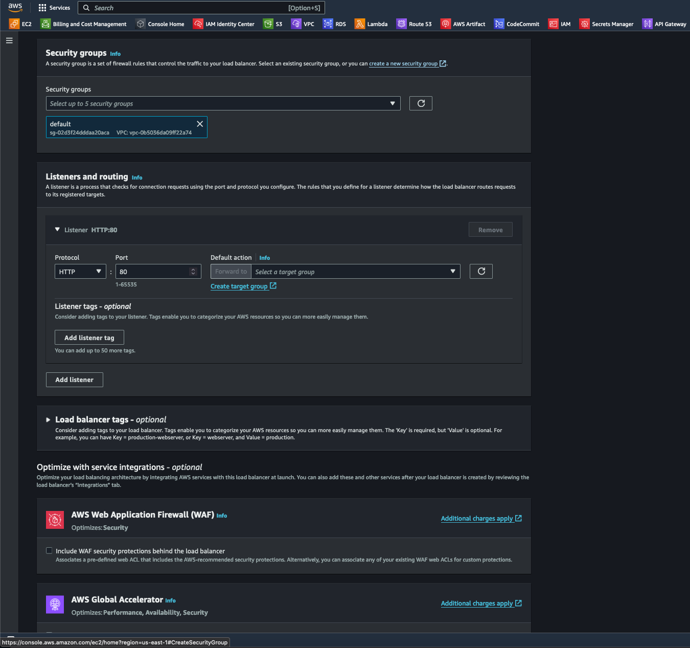 Creating an Application Load Balancer