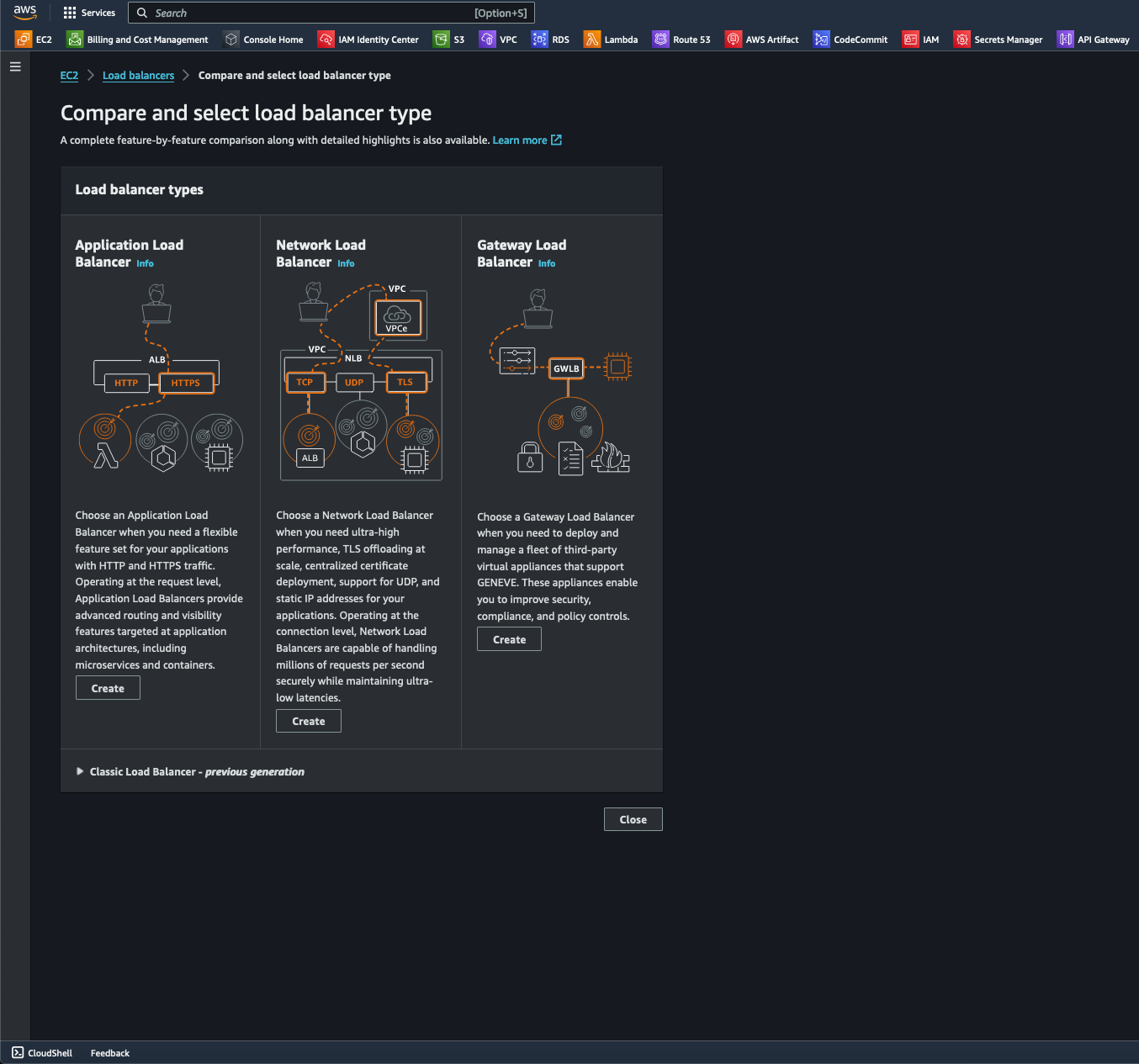 Creating an Application Load Balancer